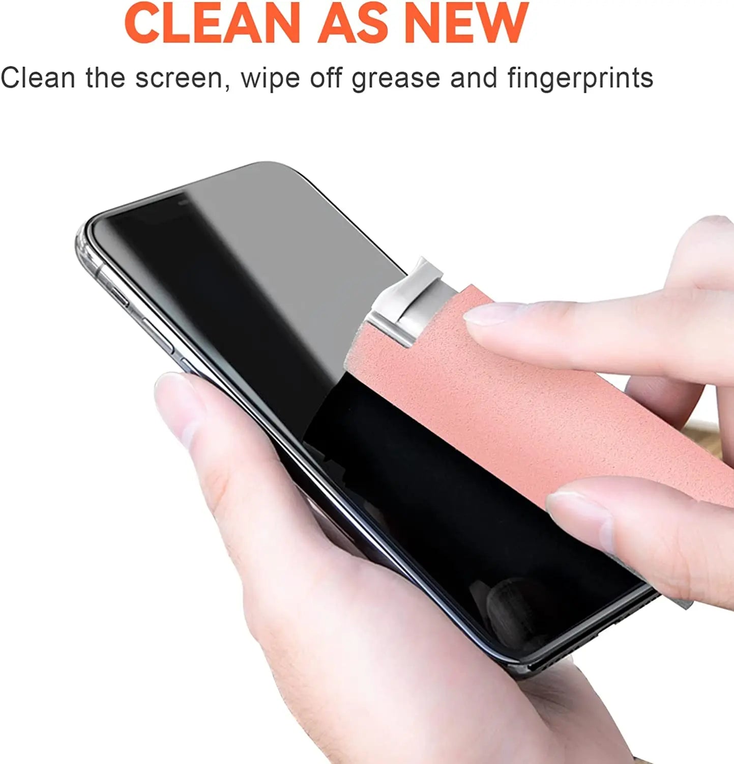 2 In 1 Phone Screen Cleaner Spray Portable