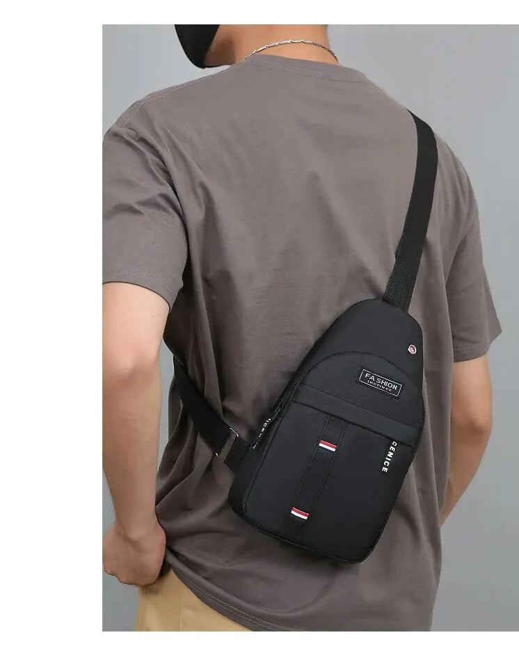 Chest Bag Men's One Shoulder Crossbody Bag