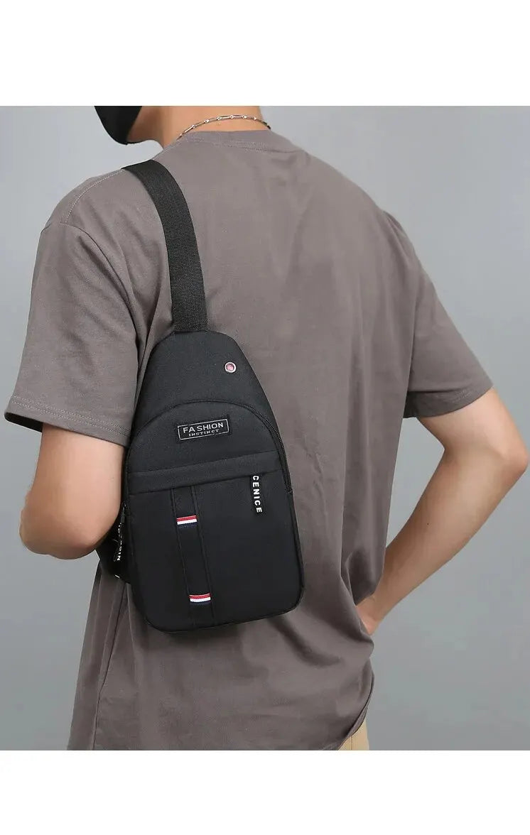 Chest Bag Men's One Shoulder Crossbody Bag