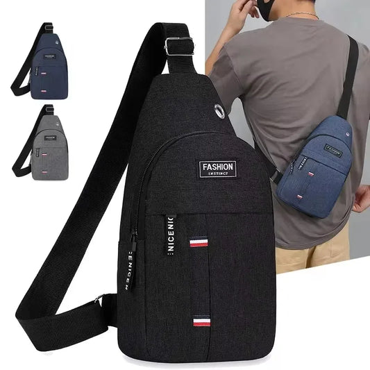 Chest Bag Men's One Shoulder Crossbody Bag